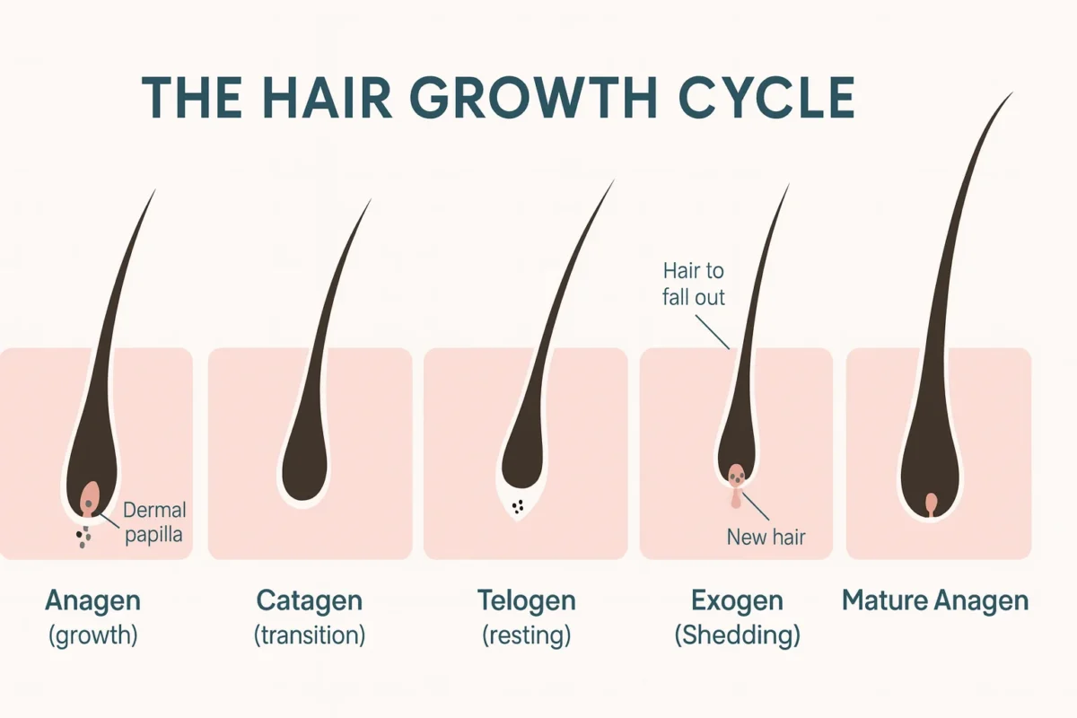 7 Best Tips to Grow Your Hair Faster &  Boost Your Anagen Cycle