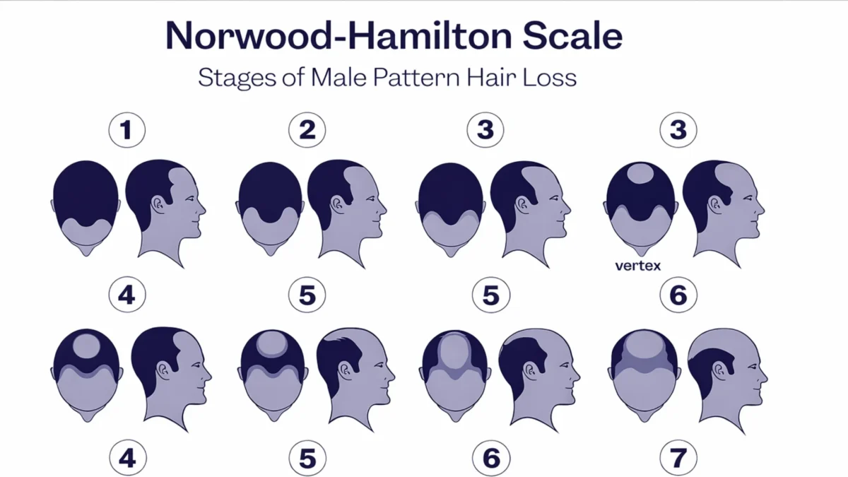 What Is the Norwood Hamilton Scale and Why It Is Important for Hair Transplant Patients?