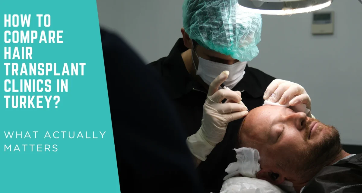 How to Compare Hair Transplant Clinics in Turkey: What Actually Matters