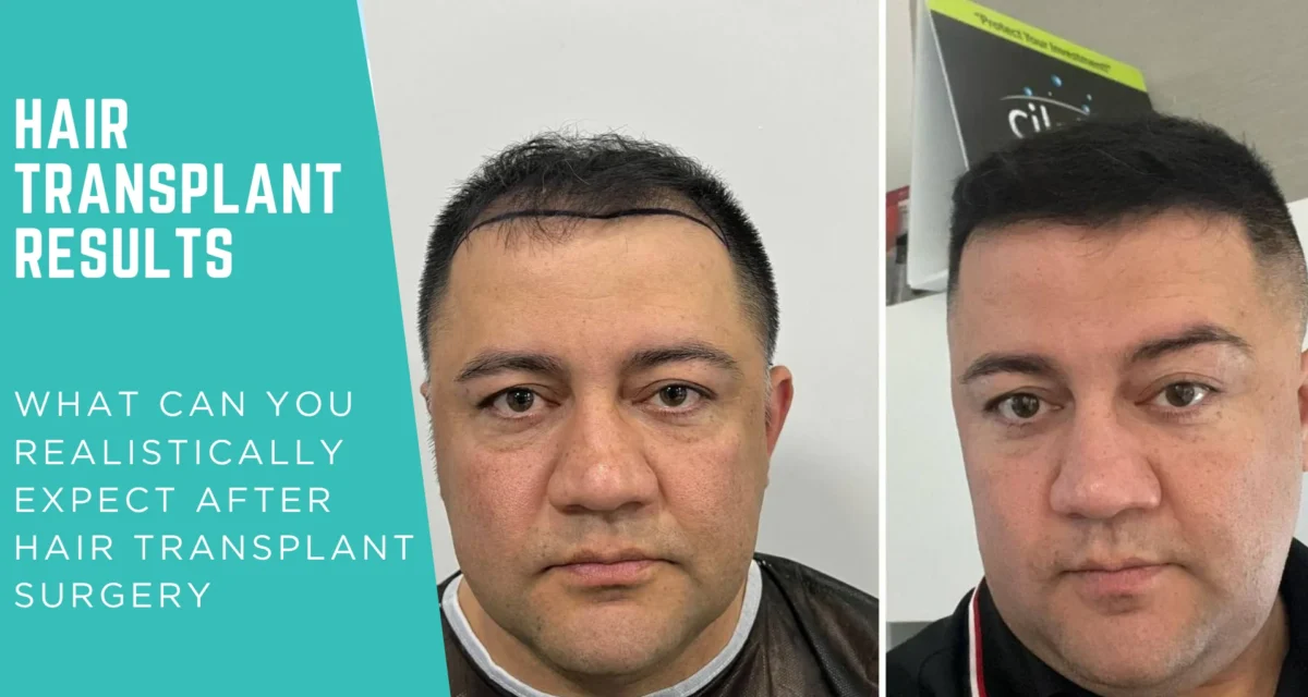 Hair transplant results: what to realistically expect after hair transplant surgery
