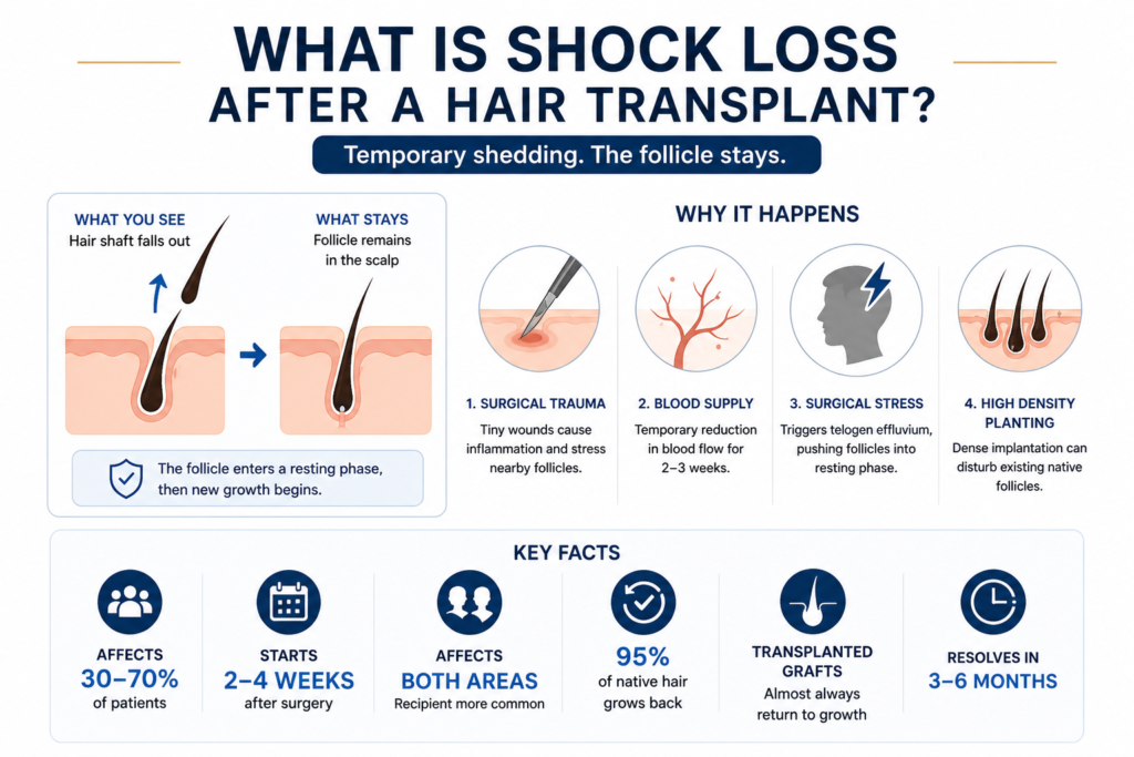 What Is Shock Loss After Hair Transplant