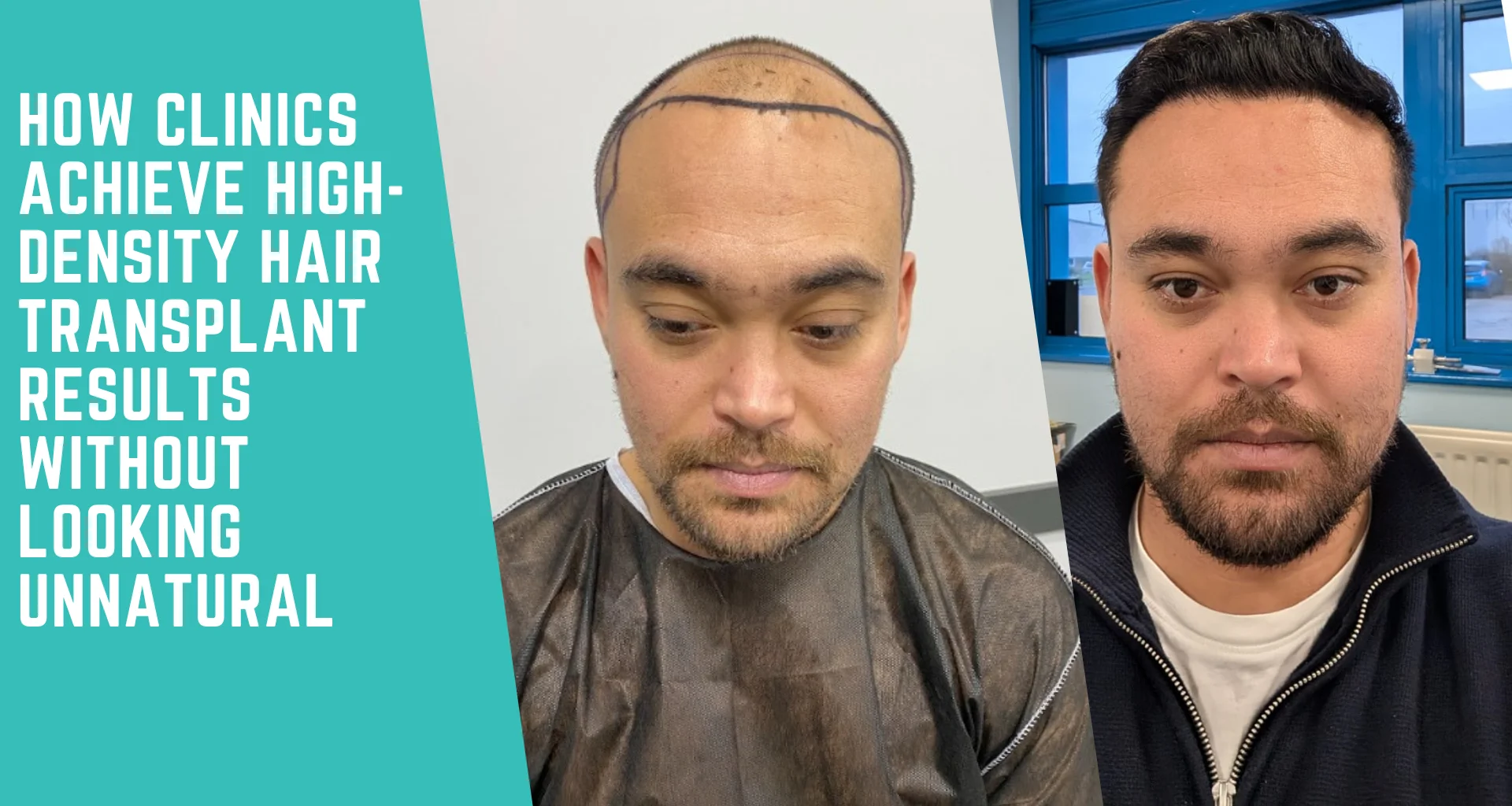 How Clinics Achieve High-Density Hair Transplant Results Without Looking Unnatural