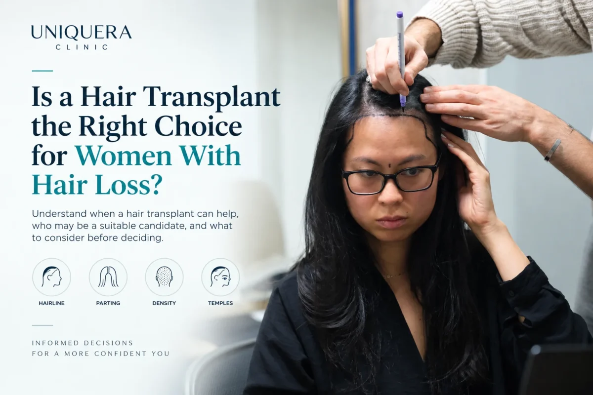 Is a Hair Transplant the Right Choice for Women With Hair Loss?