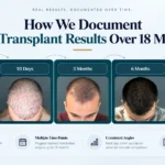 how we document hair transplant results